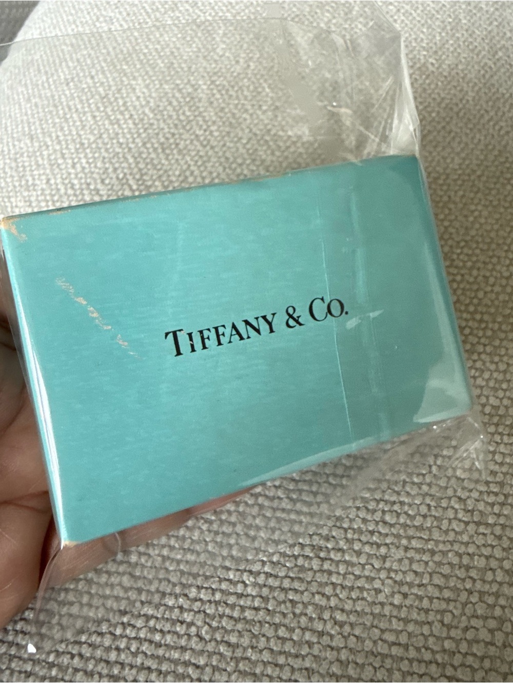 Tiffany & Co. Silver Open Heart Pendant Necklace with Blue Box - Picture 10 of 10